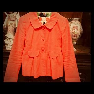 J crew Red Light Coat